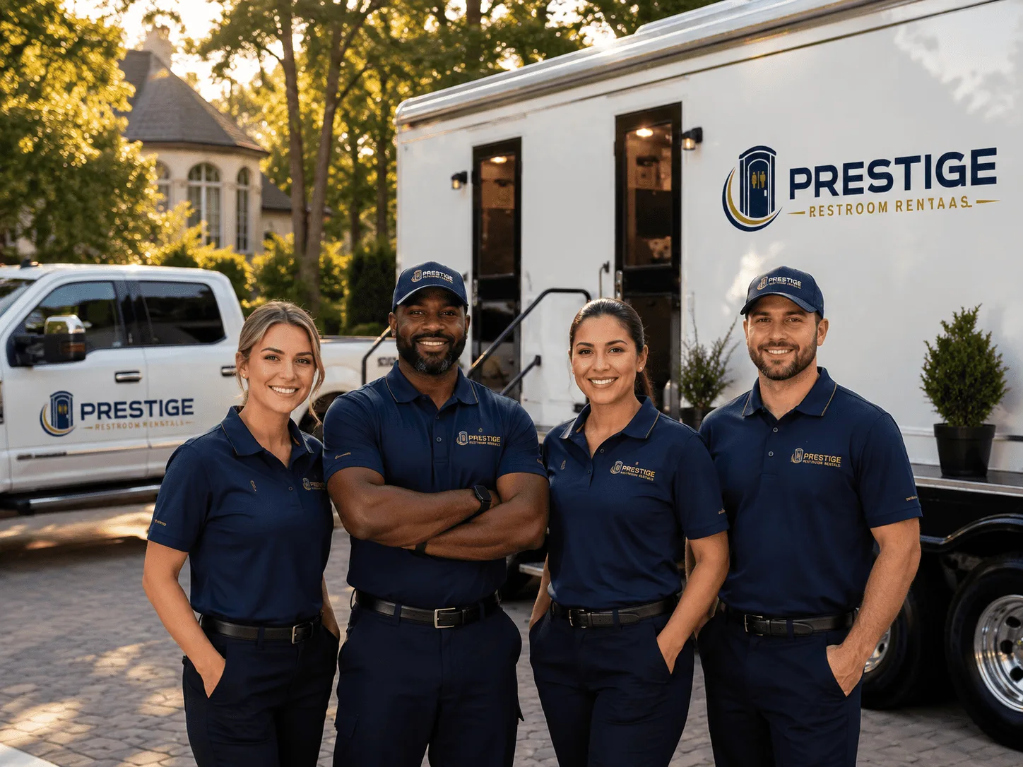 Trusted Luxury Portable Restrooms company in Alba, MI